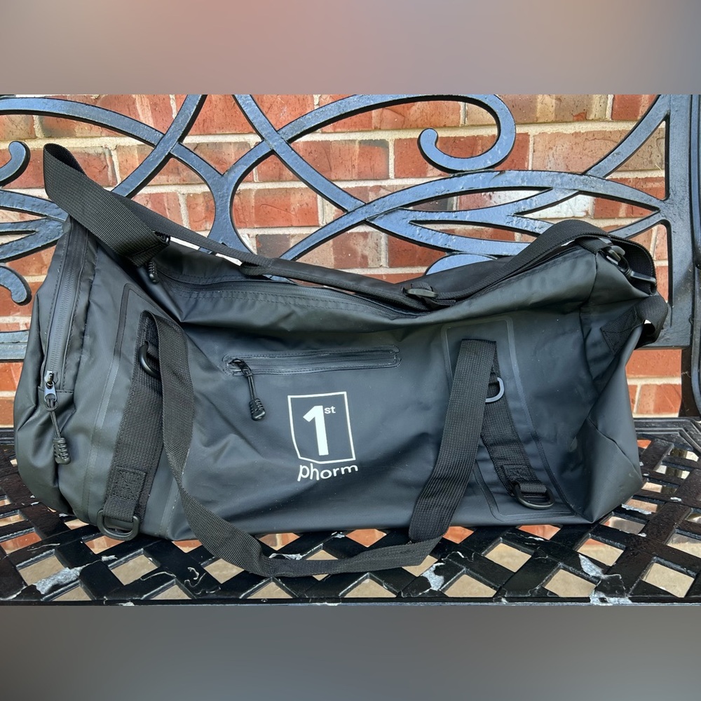 1ST Phorm Dry Bag Duffle Black Gym Travel Outdoor